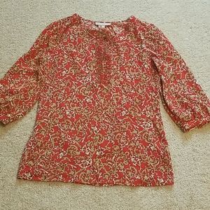 Banana Republic 3/4 length sleeve blouse